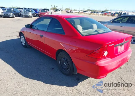 2005 Honda Civic Vp z USA, uszkodzony, nr VIN 1HGEM21165L006860